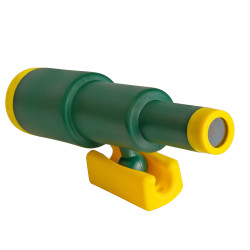 Teleskop zielono-żółty dla dzieci 28,5 cm na plac zabaw