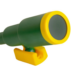 Teleskop zielono-żółty dla dzieci 28,5 cm na plac zabaw