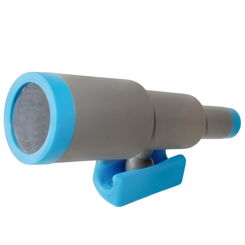 Teleskop szaro-niebieski...