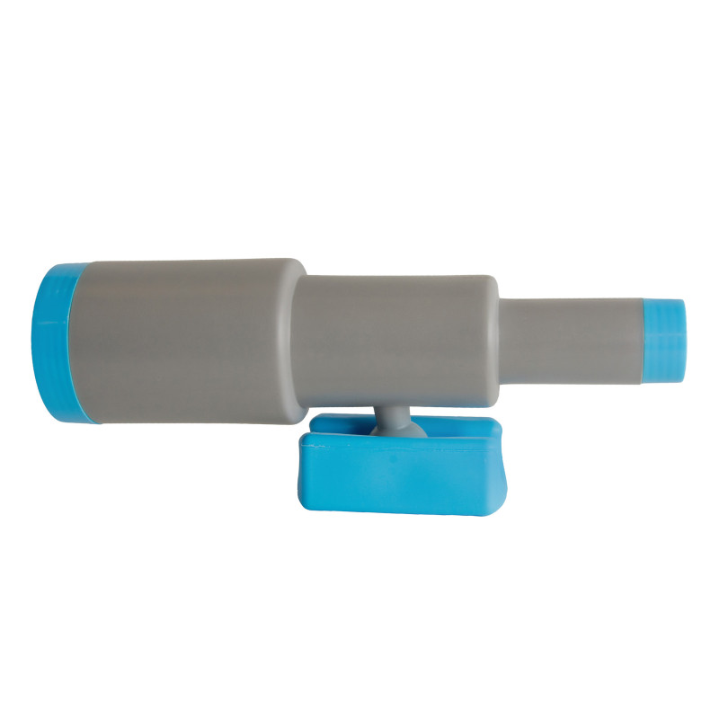 Teleskop szaro-niebieski...