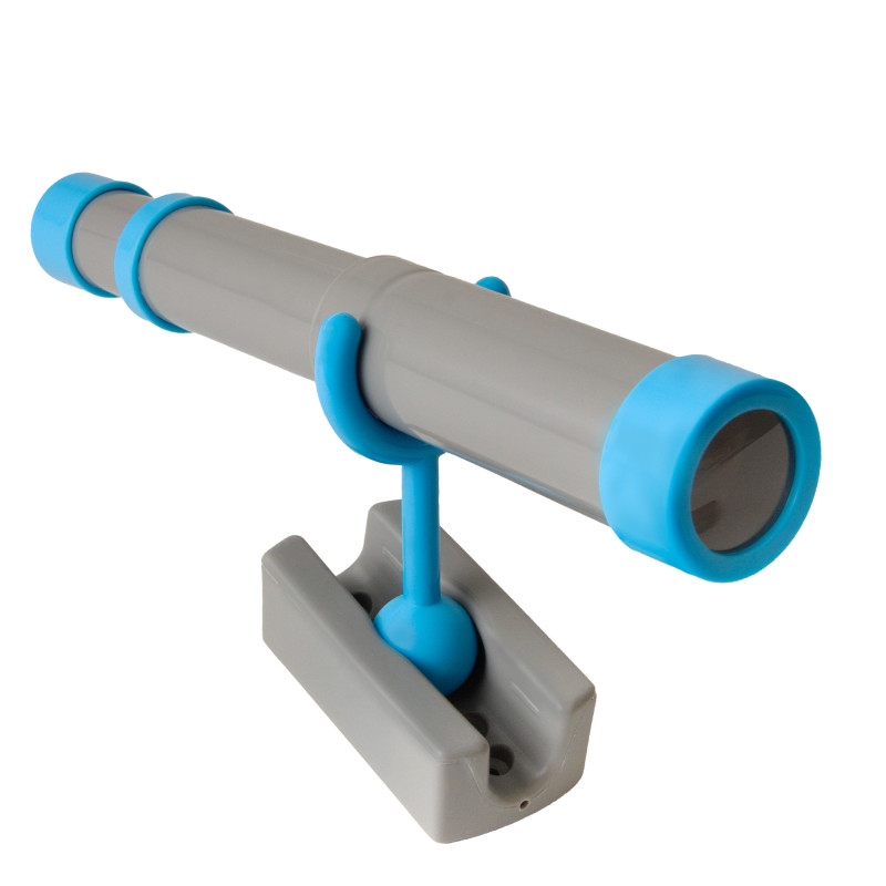 Teleskop szaro-niebieski...