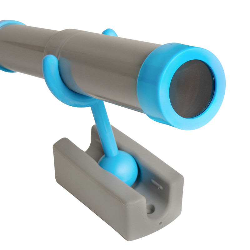 Teleskop szaro-niebieski...