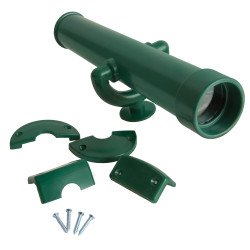 Teleskop ciezmnozielony dla dzieci 30,8 cm długi na plac zabaw zabawka edukacyjna