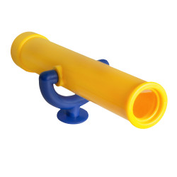 Teleskop żółto-niebieski dla dzieci 30,8 cm długi na plac zabaw zabawka edukacyjna