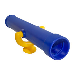 Teleskop niebiesko-żółty dla dzieci 30,8 cm długi na plac zabaw zabawka edukacyjna