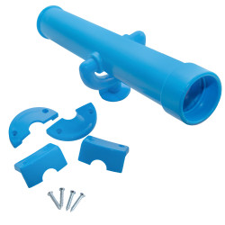 Teleskop jasnoniebieski dla dzieci 30,8 cm długi na plac zabaw zabawka edukacyjna