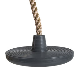 Siedzisko z liną wspinaczkową DYSK antracytowe