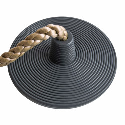 Siedzisko z liną wspinaczkową DYSK antracytowe