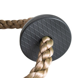 Siedzisko z liną wspinaczkową DYSK antracytowe