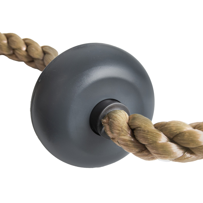 Siedzisko z liną wspinaczkową DYSK antracytowe