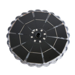 Fontanna Pompa Solarna Ogrodowa NIMFA fi 160 mm