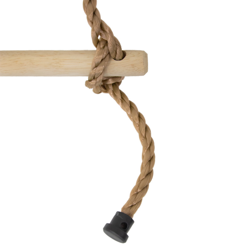 Drabinka linowa 5 szczebli 1 pkt zawieszenia na place zabaw