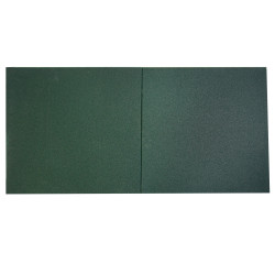 Nawierzchnia 50x50 cm na plac zabaw mata gumowa 20 mm GREEN