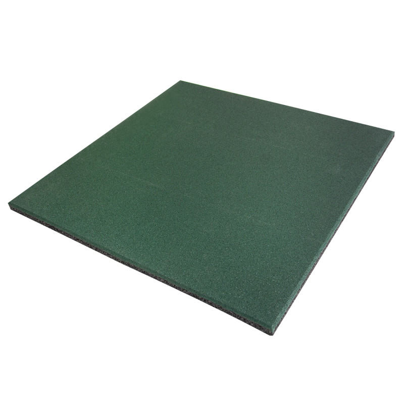 Nawierzchnia 50x50 cm na plac zabaw mata gumowa 20 mm GREEN