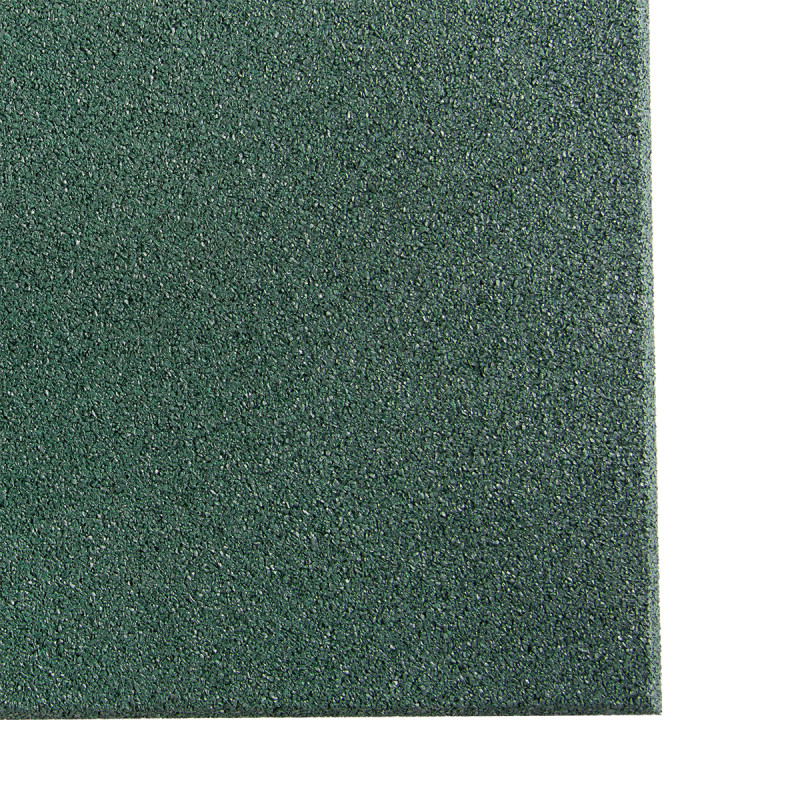 Nawierzchnia 50x50 cm na plac zabaw mata gumowa 20 mm GREEN