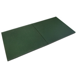 Nawierzchnia 50x50 cm na plac zabaw mata gumowa 20 mm GREEN