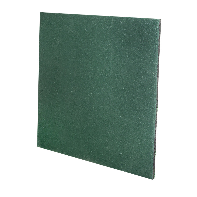 Nawierzchnia 50x50 cm na plac zabaw mata gumowa 20 mm GREEN