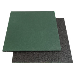 Nawierzchnia 50x50 cm na plac zabaw mata gumowa 20 mm GREEN