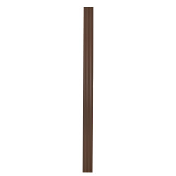 Deska tarasowa WPC 14x2,5x240 cm DARK BROWN podest tarasowy 5 szt. 1,68mkw kompozytowa