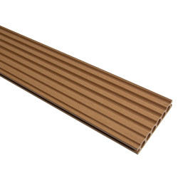 Deska tarasowa WPC 14x2,5x240 cm TEAK podest tarasowy 5 szt. 1,68mkw kompozytowa