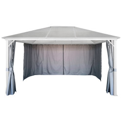 Zestaw zasłon do pawilonu ogrodowego 3x4m