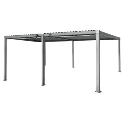 Pergola ogrodowa multiklimatyczna 3x6 z regulowanym stalowym dachem 18mkw