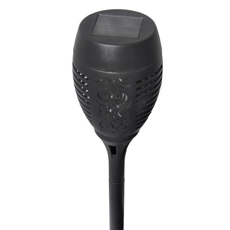 Pochodnia solarna 9,5x50cm lampa solarna z efektem płomienia
