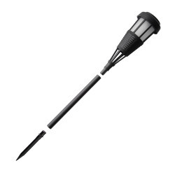 Pochodnia solarna 7,5x49,5cm lampa solarna z płomieniem