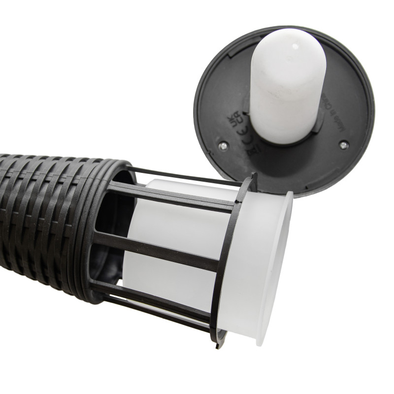 Pochodnia solarna 7,5x49,5cm lampa solarna z płomieniem
