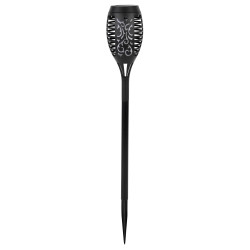 Pochodnia solarna mała 7,5x51cm lampa solarna z efektem płomienia