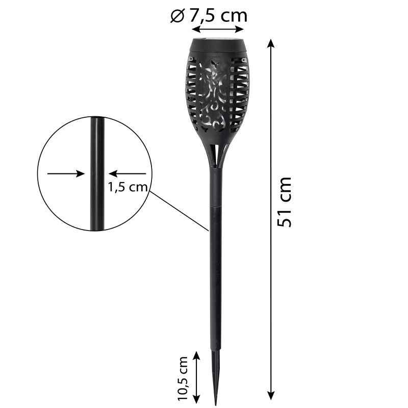 Pochodnia solarna mała...