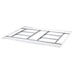 Baza 124x243x3 cm do Domku Stalowego 6m2 z drewutnią