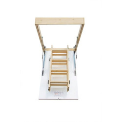 Drewniane schody strychowe GREENLINE 120x60 32mm