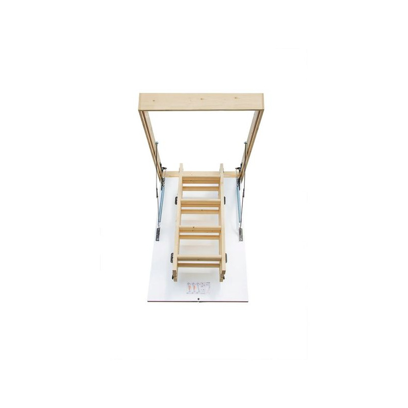 Drewniane schody strychowe GREENLINE 120x60 32mm