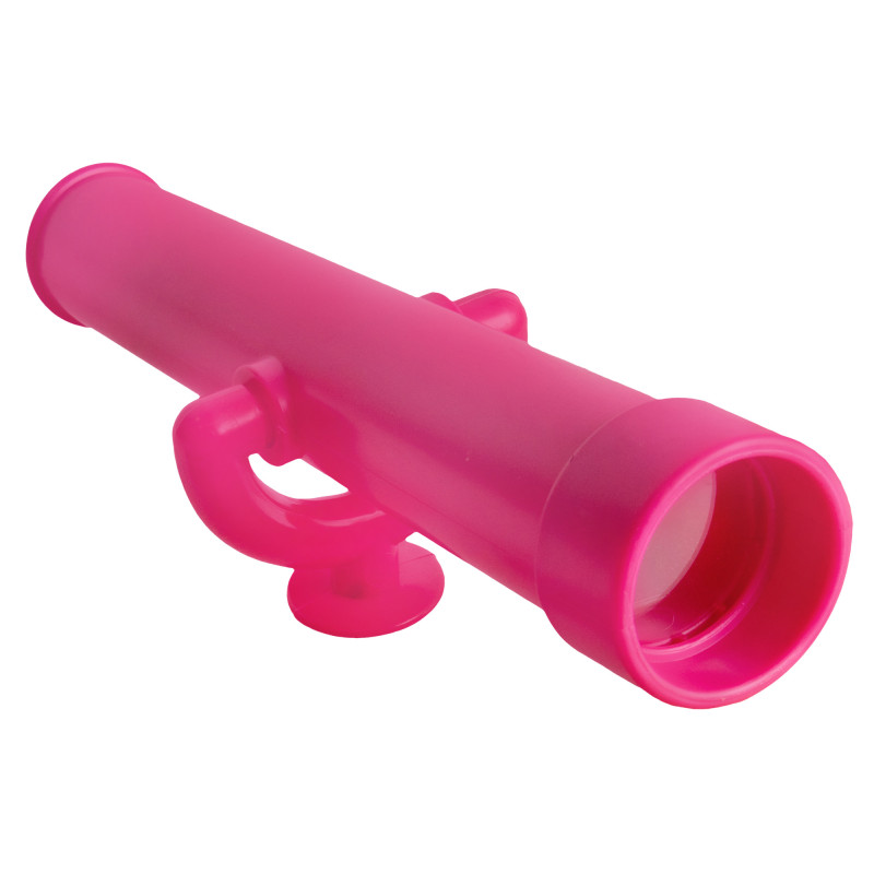 Zestaw akcesoriów na plac zabaw PINK II siedzisko deska trapez teleskop kierownica 4 el. RÓŻOWY