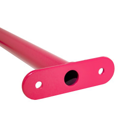 Zestaw akcesoriów na plac zabaw PINK III siedzisko deska trapez drążki uchwyty RÓŻOWY