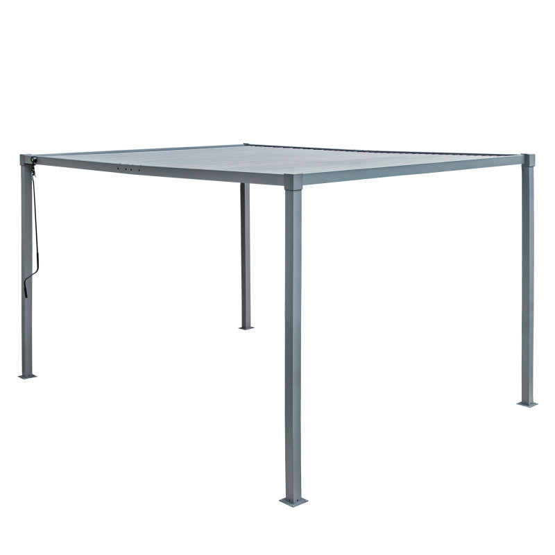 Pergola ogrodowa multiklimatyczna 3x4 z regulowanym stalowym dachem 12mkw