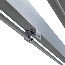 Pergola ogrodowa multiklimatyczna 3x6 z regulowanym stalowym dachem 18mkw