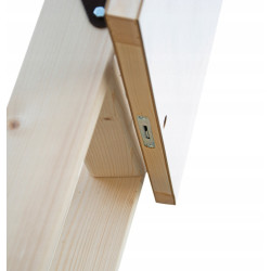 Drewniane schody strychowe GREENLINE 90x80 32mm