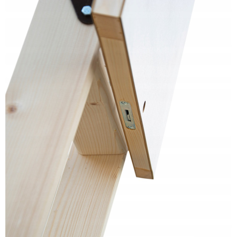 Drewniane schody strychowe GREENLINE 90x80 32mm