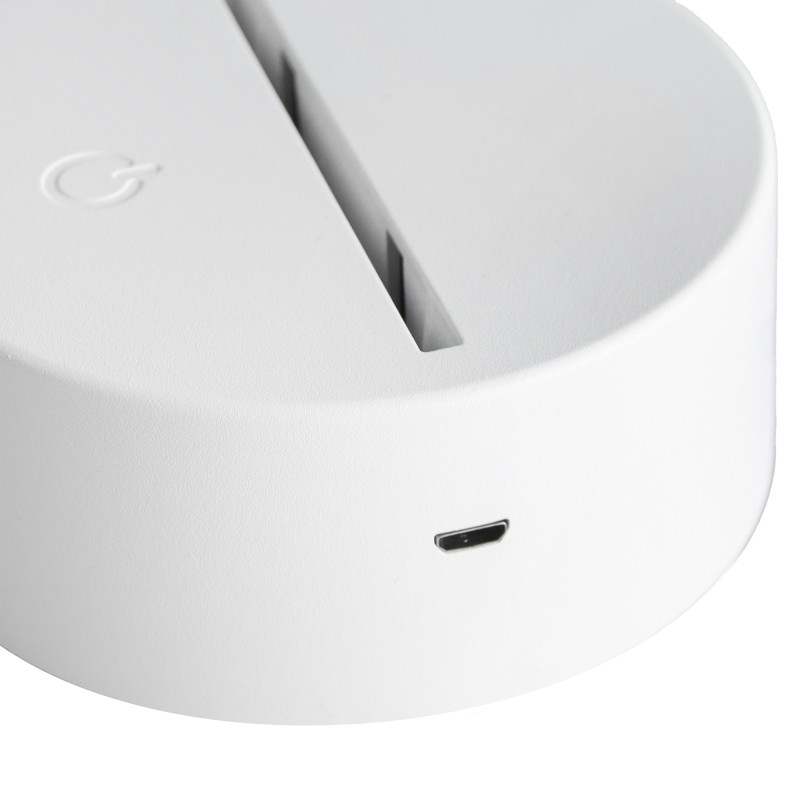 Lampka podświetlana LED z tablicą akrylową do rysowania + pisak