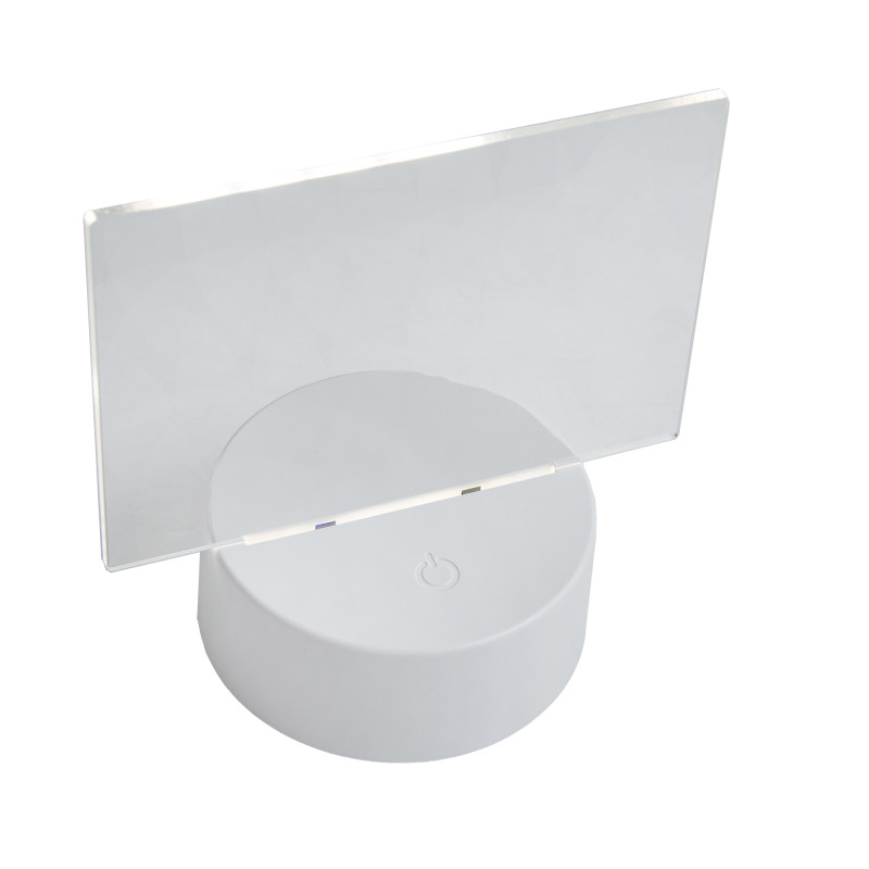 Lampka podświetlana LED z tablicą akrylową do rysowania + pisak