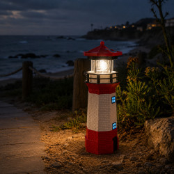 Lampka solarna Latarnia Morska 27 cm