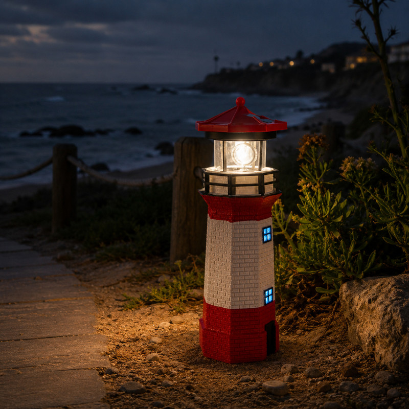 Lampka solarna Latarnia Morska 27 cm