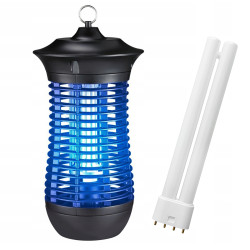 Lampa Owadobójcza UV-A18W wisząca/wolnostojąca 4iQ + dodatkowe źródło światła