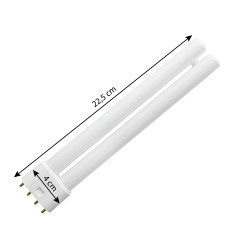 Lampa Owadobójcza UV-A18W wisząca/wolnostojąca 4iQ + dodatkowe źródło światła