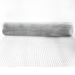 Siatka zgrzewana ocynkowana kratka 0.5x5m ogrodzenie 13x13mm