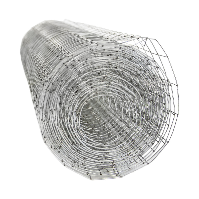 Siatka zgrzewana ocynkowana kratka 0.5x5m ogrodzenie 13x13mm