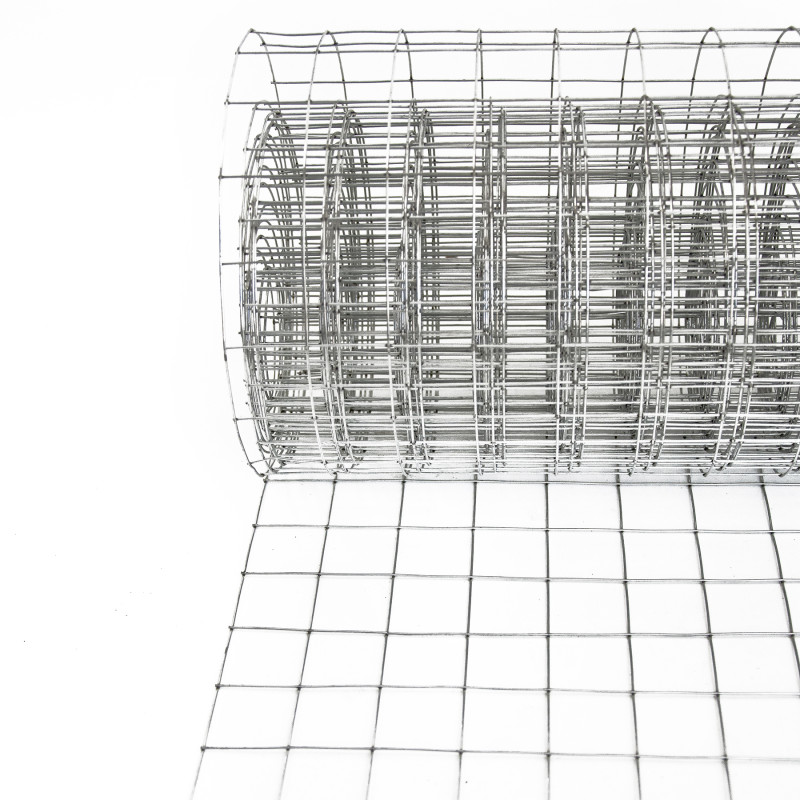 Siatka zgrzewana ocynkowana kratka 0.5x5m ogrodzenie 13x13mm