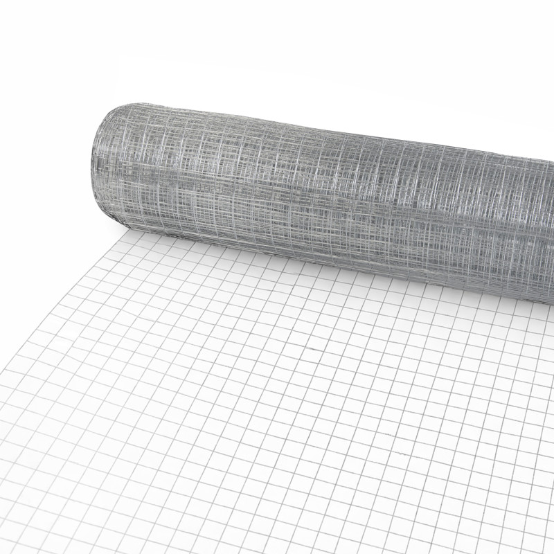 Siatka zgrzewana ocynkowana kratka 0.5x5m ogrodzenie 13x13mm